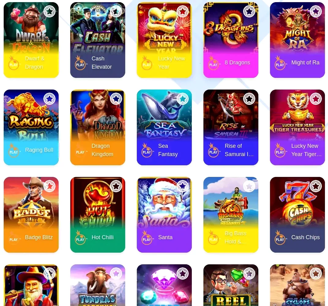 Игровой интерфейс Спин Сити